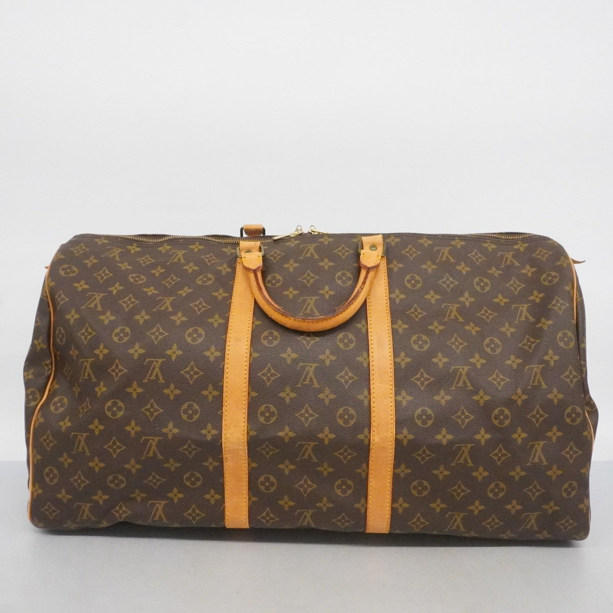 【6fd5077】ルイヴィトン ボストンバッグ モノグラム キーポル60 M41422 ブラウン【中古】メンズ レディース ユニセックス