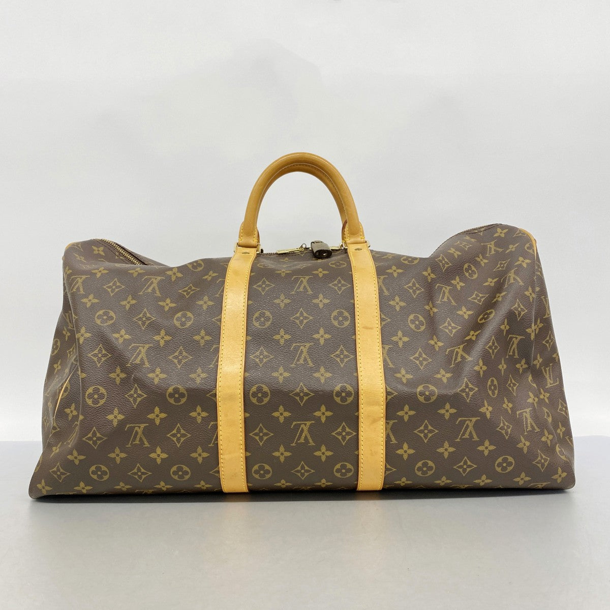【6fd5279】ルイヴィトン ボストンバッグ モノグラム キーボードバンドリエール55 M41414 ブラウン【中古】メンズ レディース ユニセックス