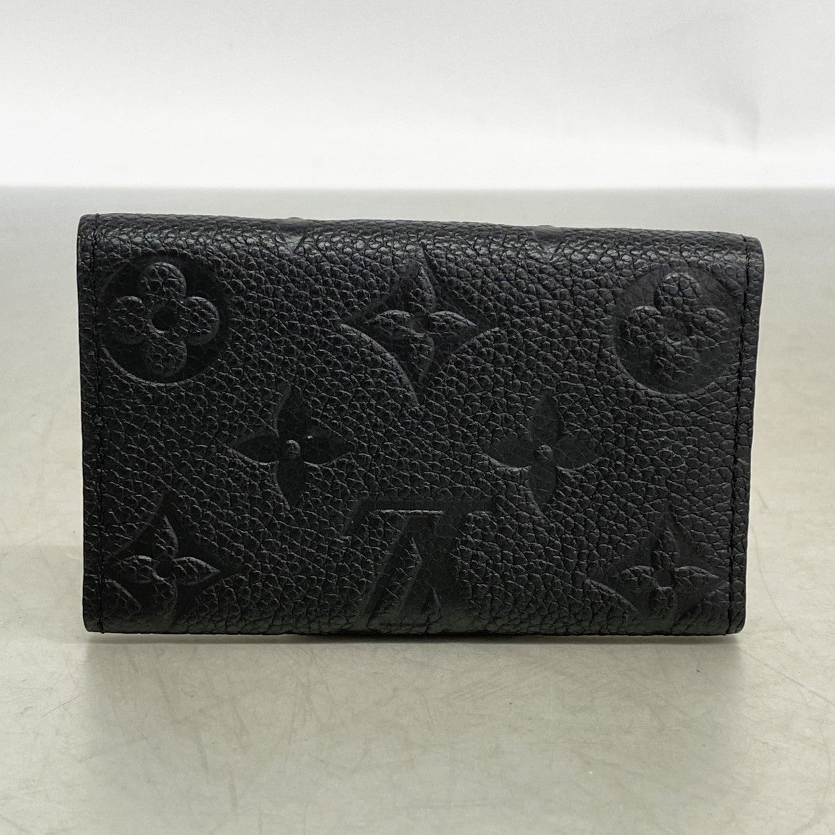【6fd5298】ルイヴィトン キーケース モノグラム・アンプラント ミュルティクレ6 M64421 ノワール【中古】レディース