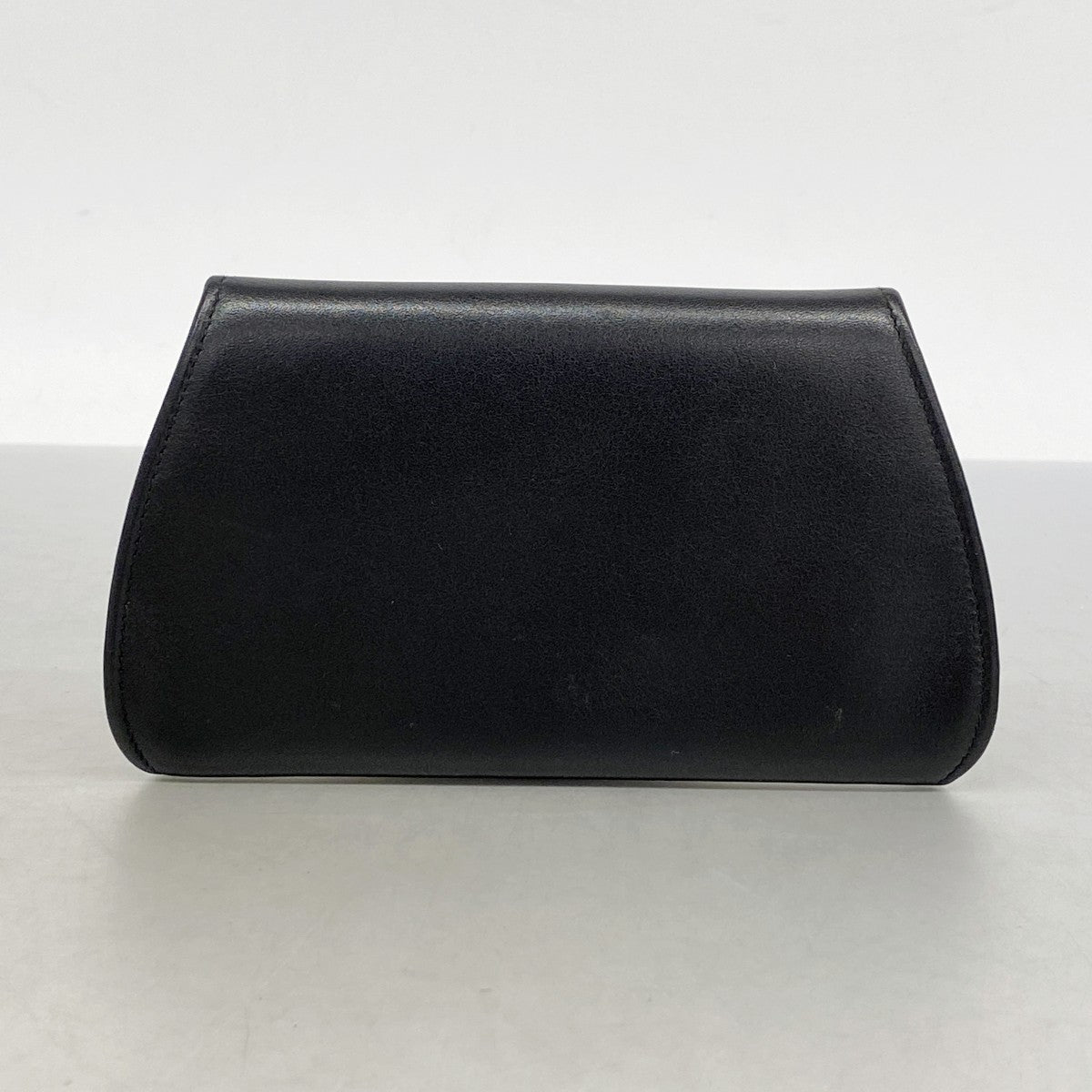 【6fd5550】カルティエ コインケース パンテール レザー ブラック ゴールド金具【中古】レディース
