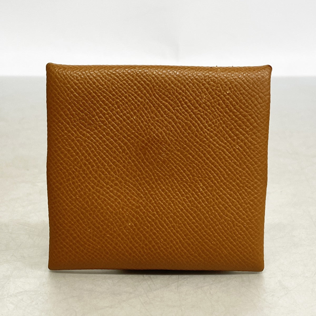 【6fd6206】エルメス コインケース バスティア ヴォーエプソン ゴールド シルバー金具 D刻印【中古】メンズ レディース ユニセックス