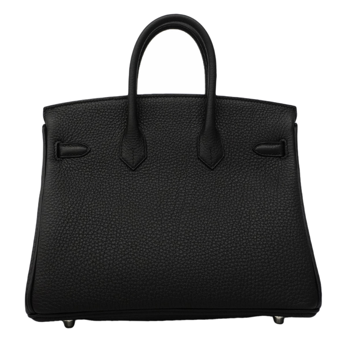 【6fe6969-g】エルメス ハンドバッグ バーキン25 トゴ ブラック シルバー金具 G刻印【中古】レディース