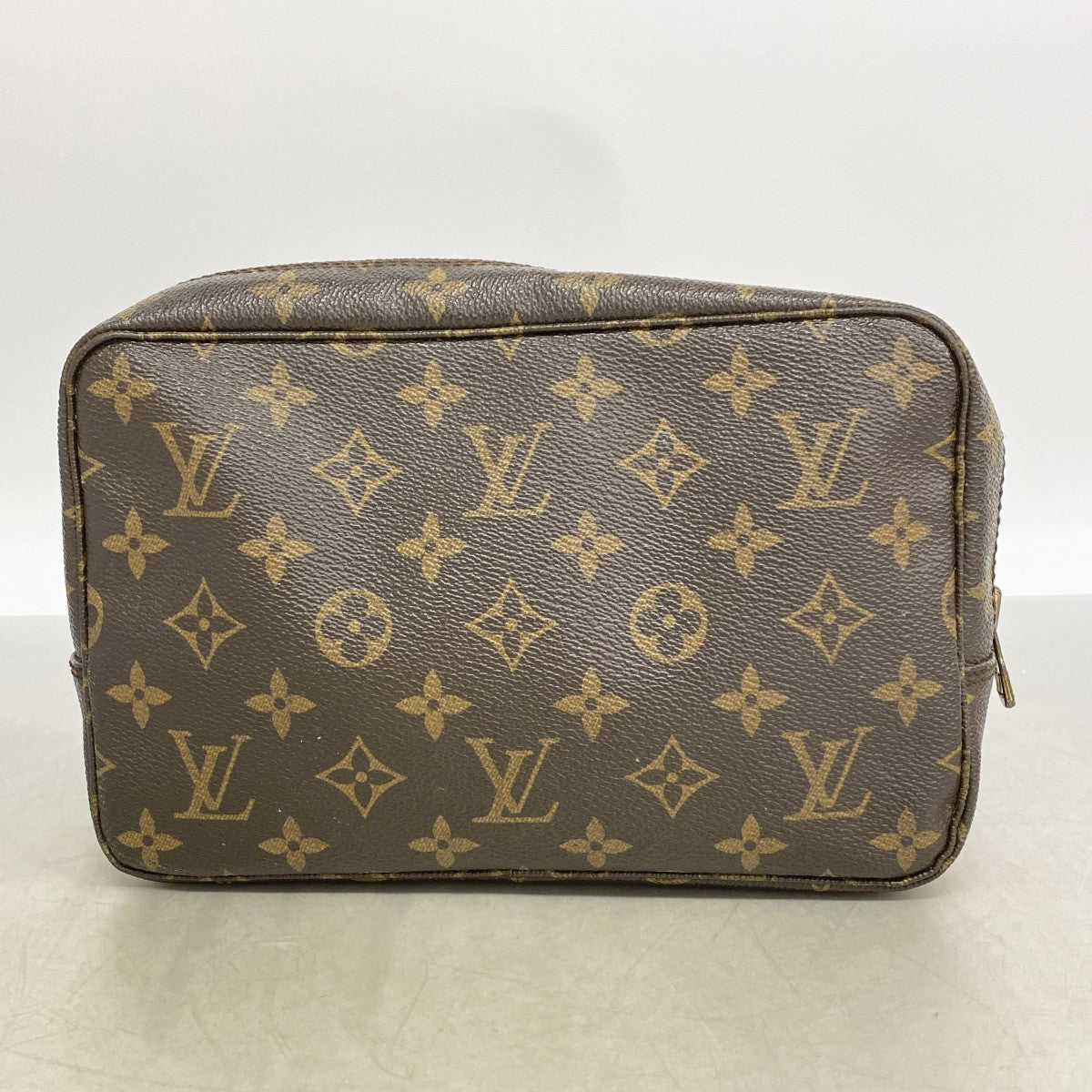 【6ga0267】ルイヴィトン ポーチ モノグラム トゥルーストワレット23 M47524 ブラウン【中古】レディース