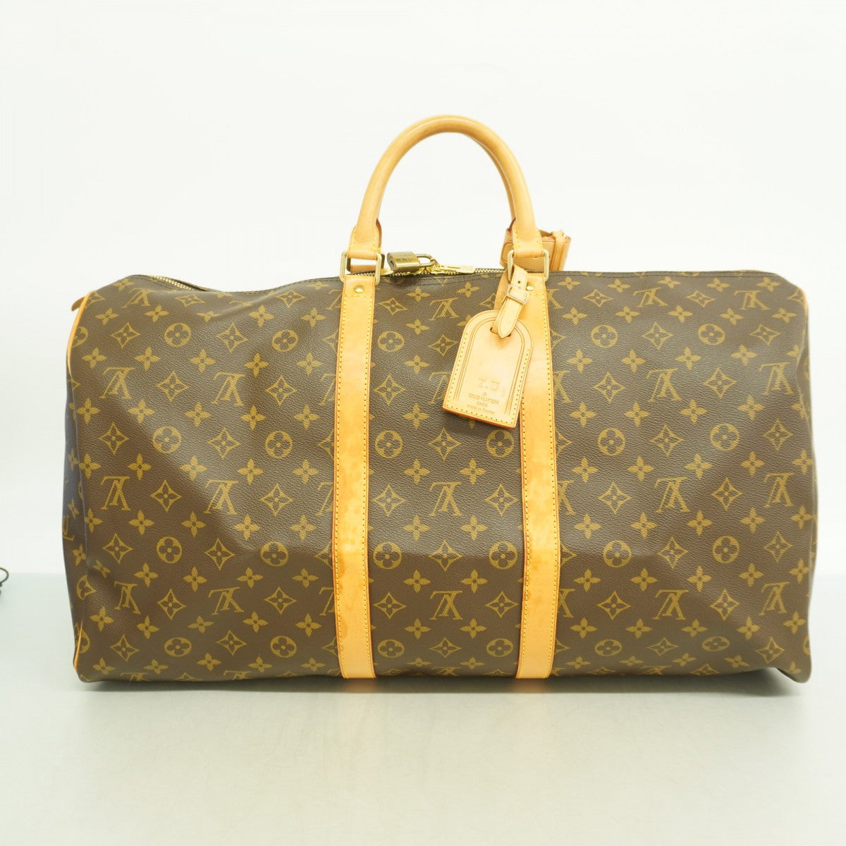 【6ga0311】ルイヴィトン ボストンバッグ モノグラム キーポル55 M41424 ブラウン【中古】メンズ レディース ユニセックス