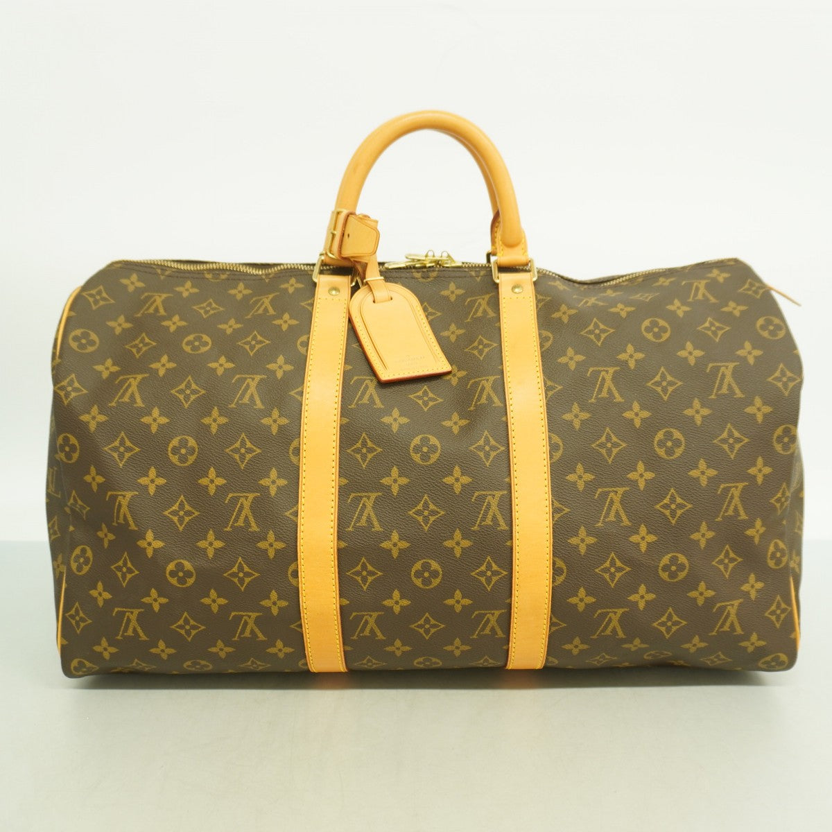 【6ga0419】ルイヴィトン ボストンバッグ モノグラム キーポル50 M41426 ブラウン【中古】メンズ レディース ユニセックス
