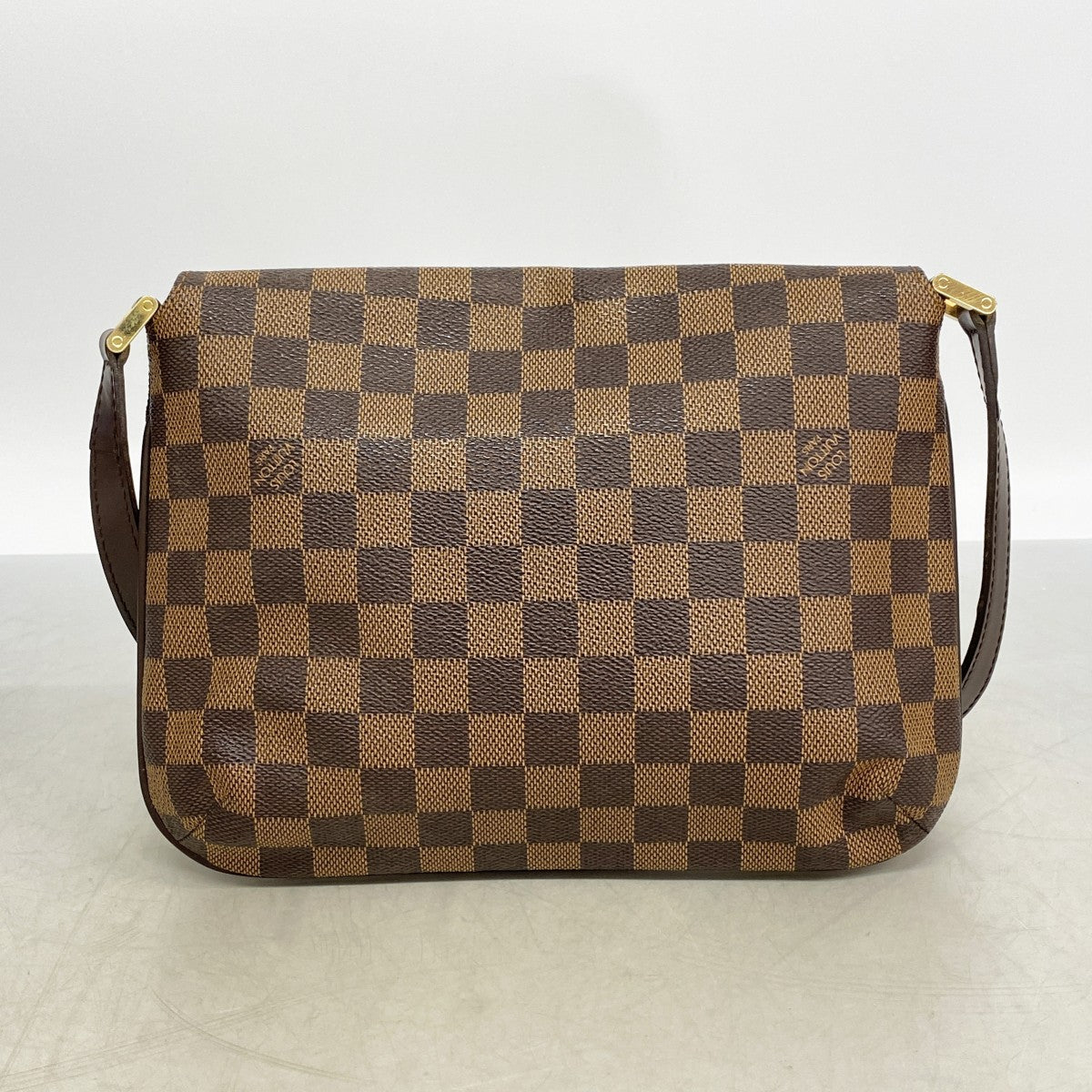 【6ga0470】ルイヴィトン ショルダーバッグ ダミエ ミュゼットタンゴロングストラップ N51301 エベヌ【中古】レディース