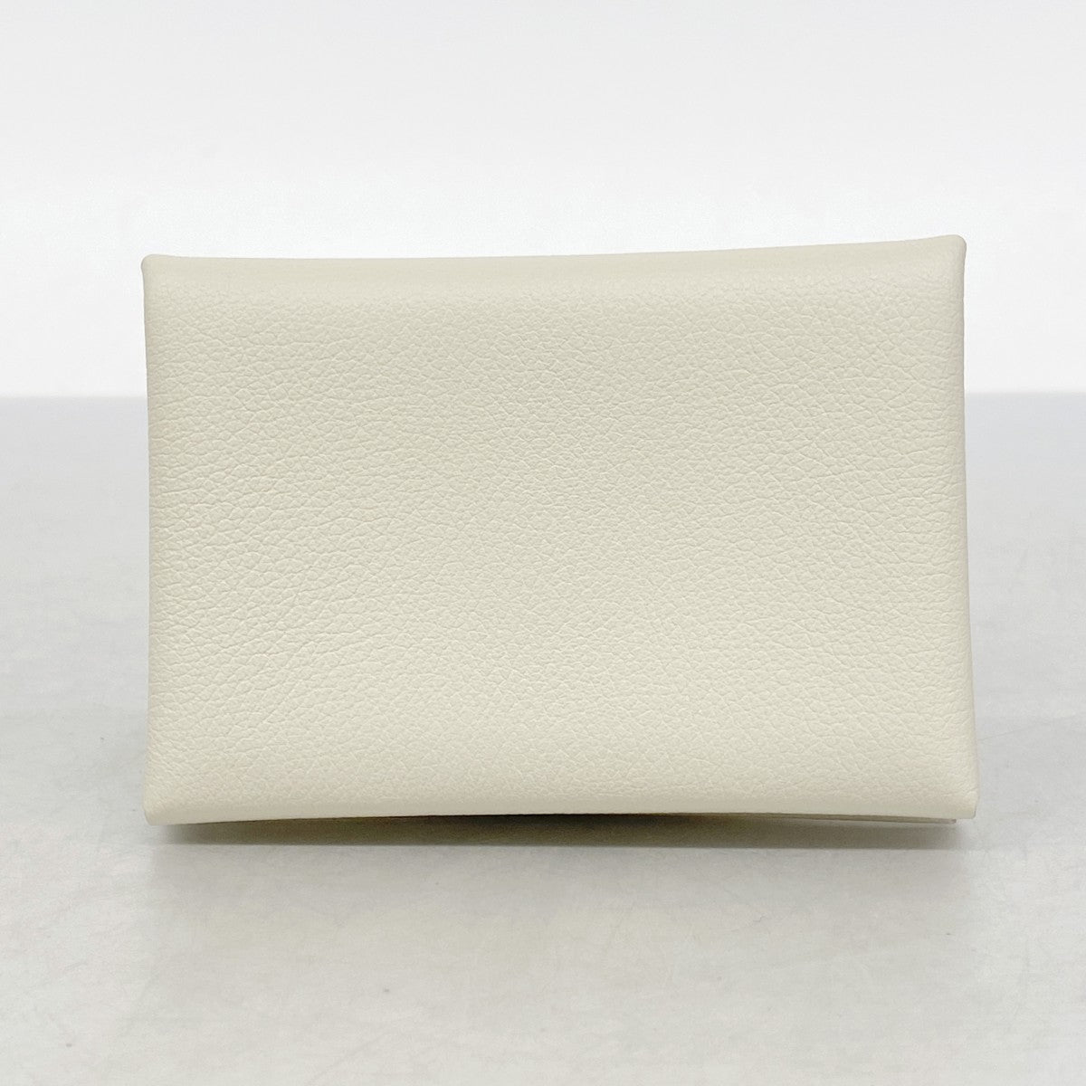 【6ga0731】エルメス コインケース カルヴィデュオ エバーカラー ベトン シルバー金具 W刻印【中古】メンズ レディース ユニセックス