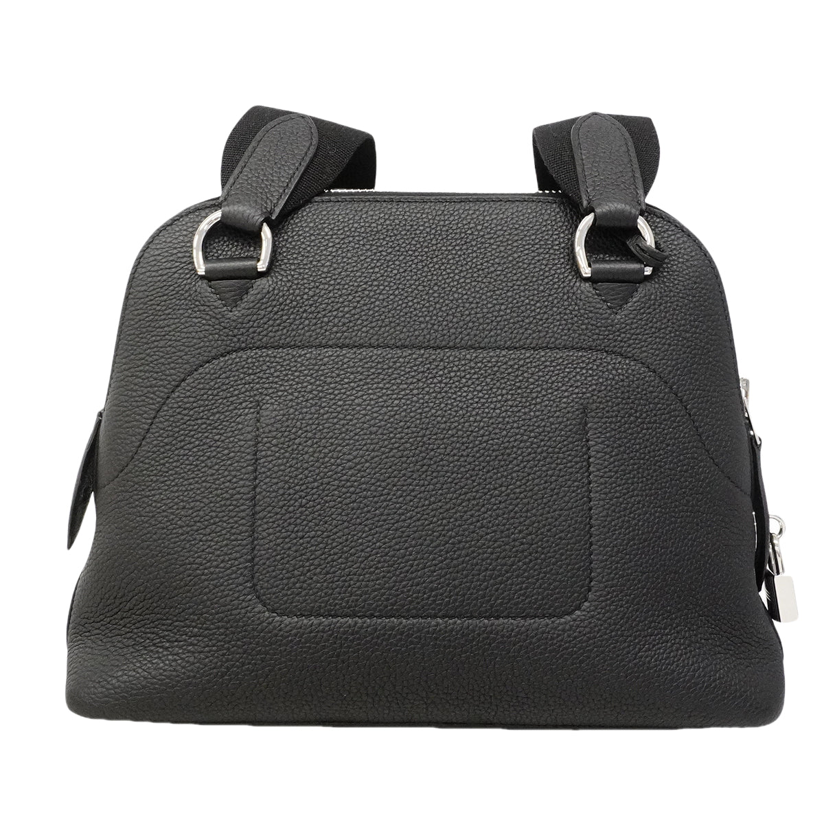 【6gc2895】エルメス ショルダーバッグ ボリードメッセンジャー トゴ ブラック シルバー金具 K刻印【中古】レディース