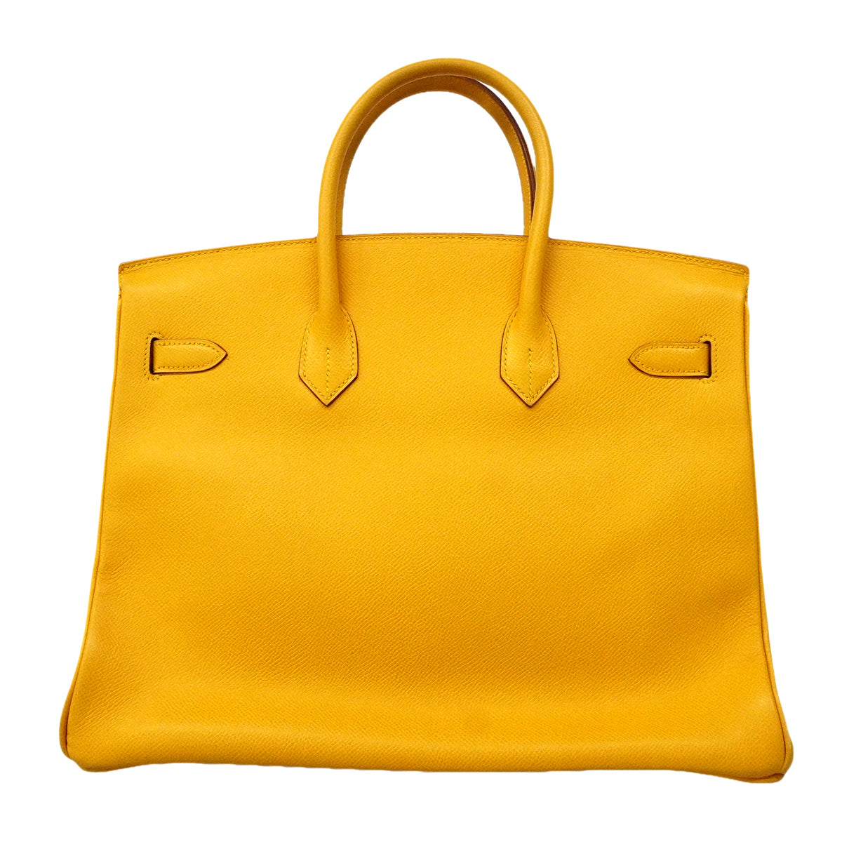 【6gc2897】エルメス ハンドバッグ バーキン35 クシュベル ジョーヌ ゴールド金具 □D刻印【中古】レディース