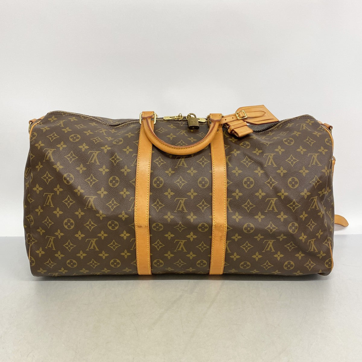 【6gc3365】ルイヴィトン ボストンバッグ モノグラム キーポルバンドリエール55 M41414 ブラウン【中古】メンズ レディース ユニセックス