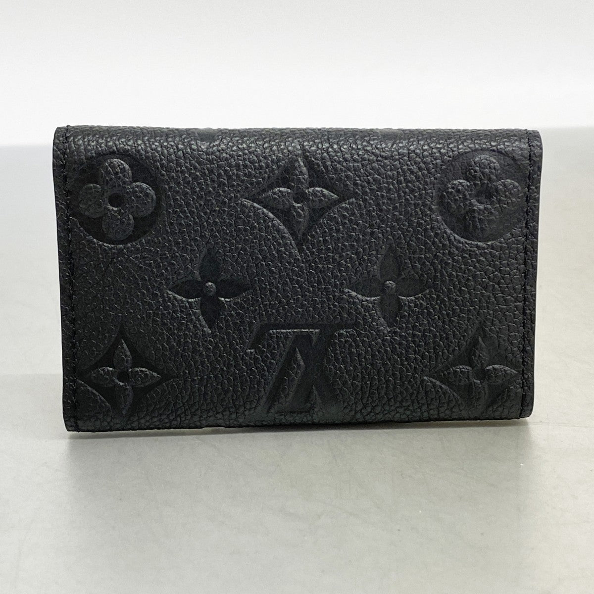 【6gc3523-k】ルイヴィトン キーケース モノグラム・アンプラント ミュルティクレ6 M64421 ノワール【中古】レディース