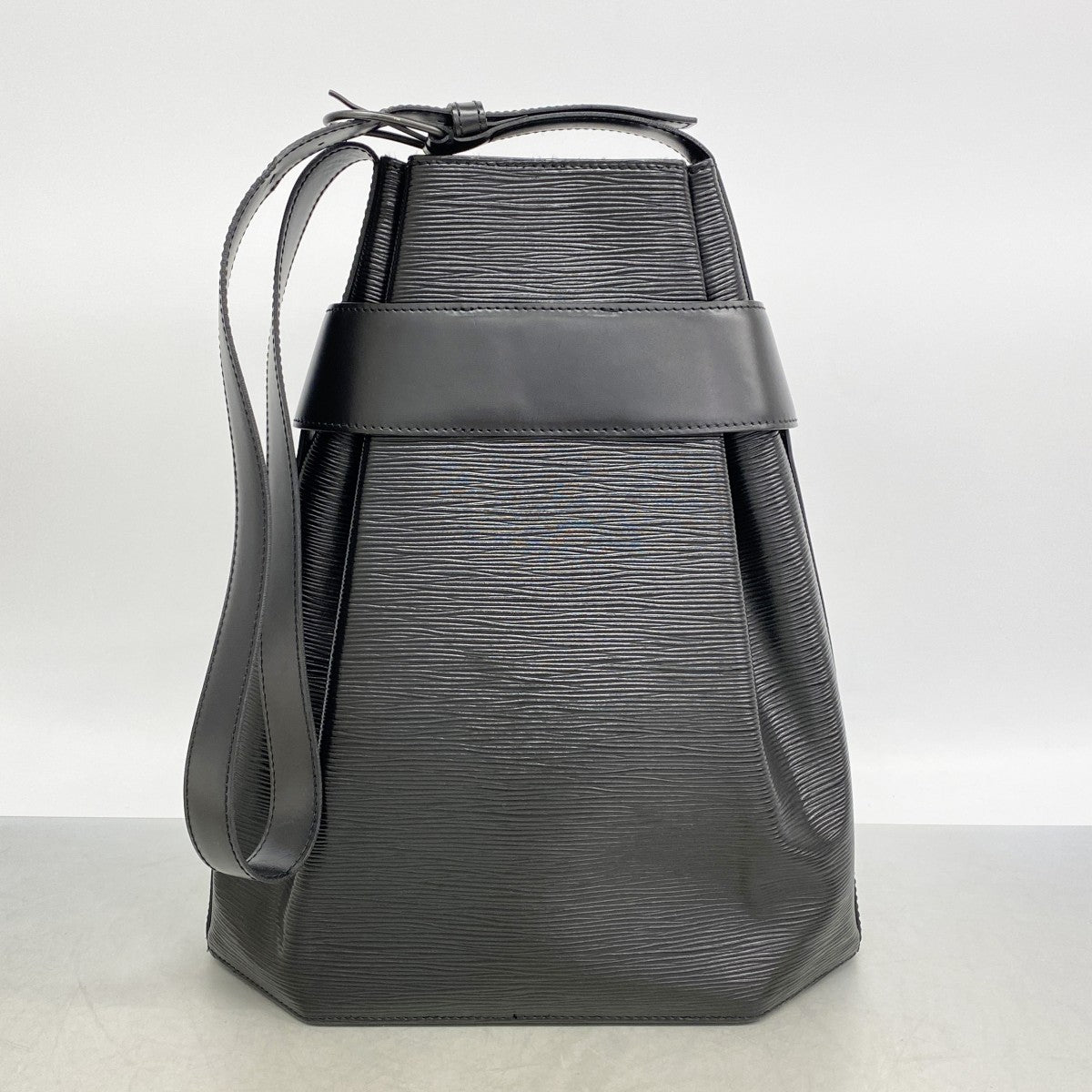 【6gc3623-k】ルイヴィトン ショルダーバッグ エピ サックデポールGM M80155 ノワール【中古】レディース
