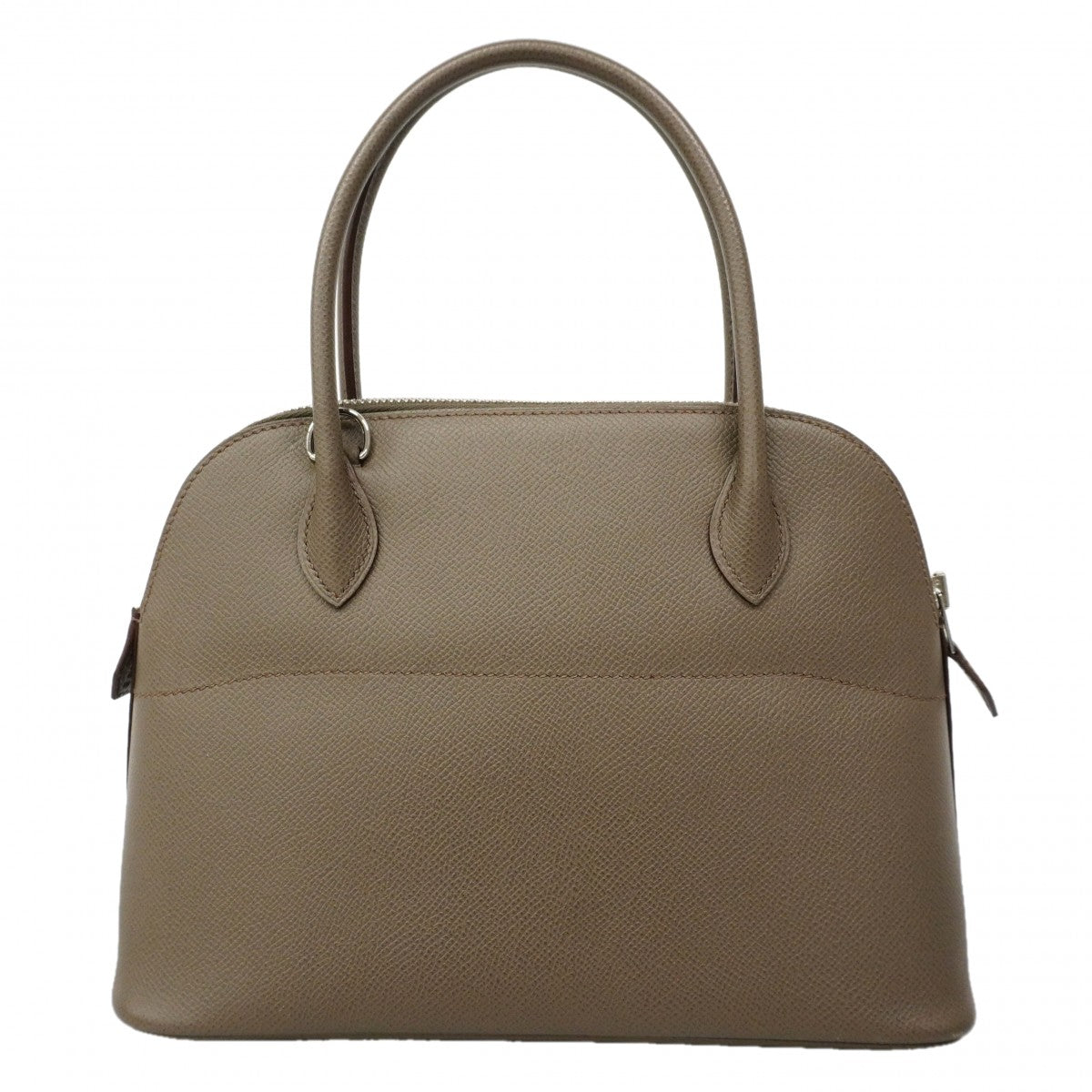 【6gc3647】エルメス ハンドバッグ ボリード27 ヴォーエプソン エタン シルバー金具 C刻印 2wayバッグ【中古】レディース
