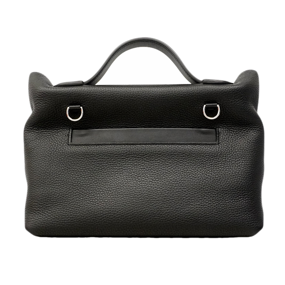 【6gd3805】エルメス ハンドバッグ ヴァンチャトル29 トゴ スイフト ブラック シルバー金具 U刻印 2wayバッグ【中古】レディース