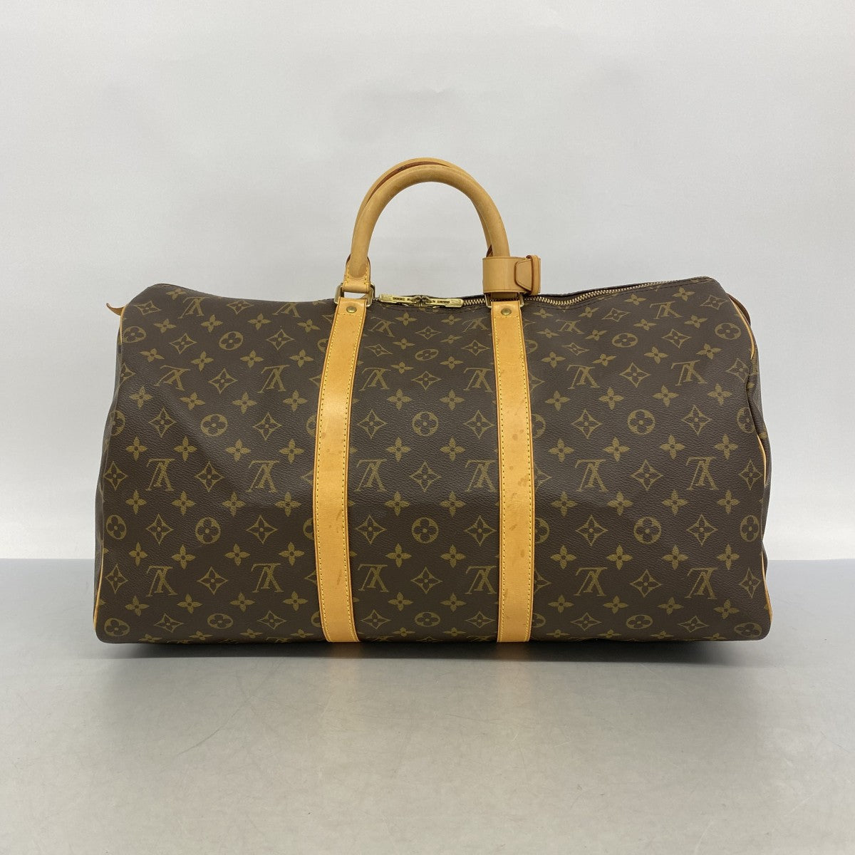 【6gd3828】ルイヴィトン ボストンバッグ モノグラム キーポル50 M41426 ブラウン【中古】メンズ レディース ユニセックス
