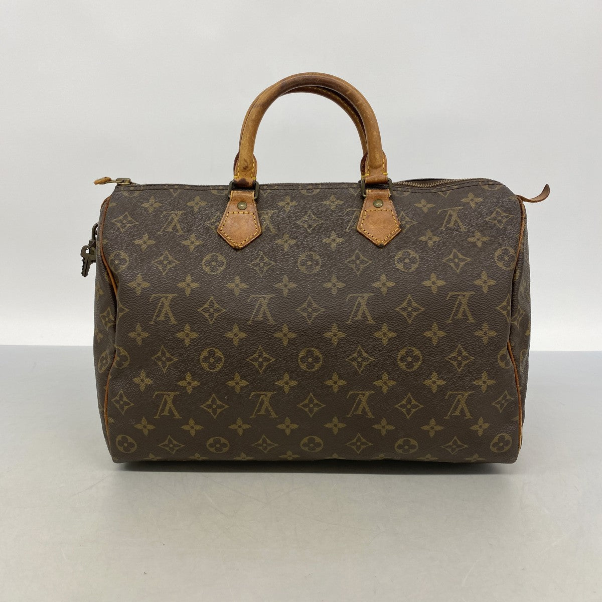 【6gd3937】ルイヴィトン ハンドバッグ モノグラム スピーディ35 M41107 ブラウン【中古】レディース