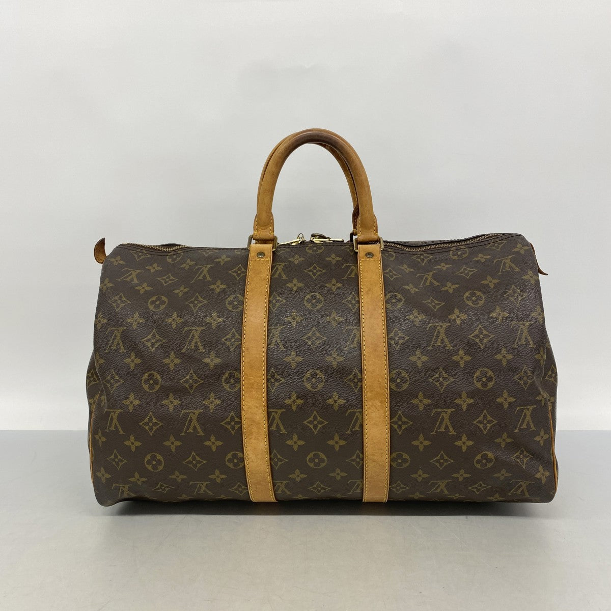 【6gd3947】ルイヴィトン ボストンバッグ モノグラム キーポル45 M41428 ブラウン【中古】メンズ レディース ユニセックス