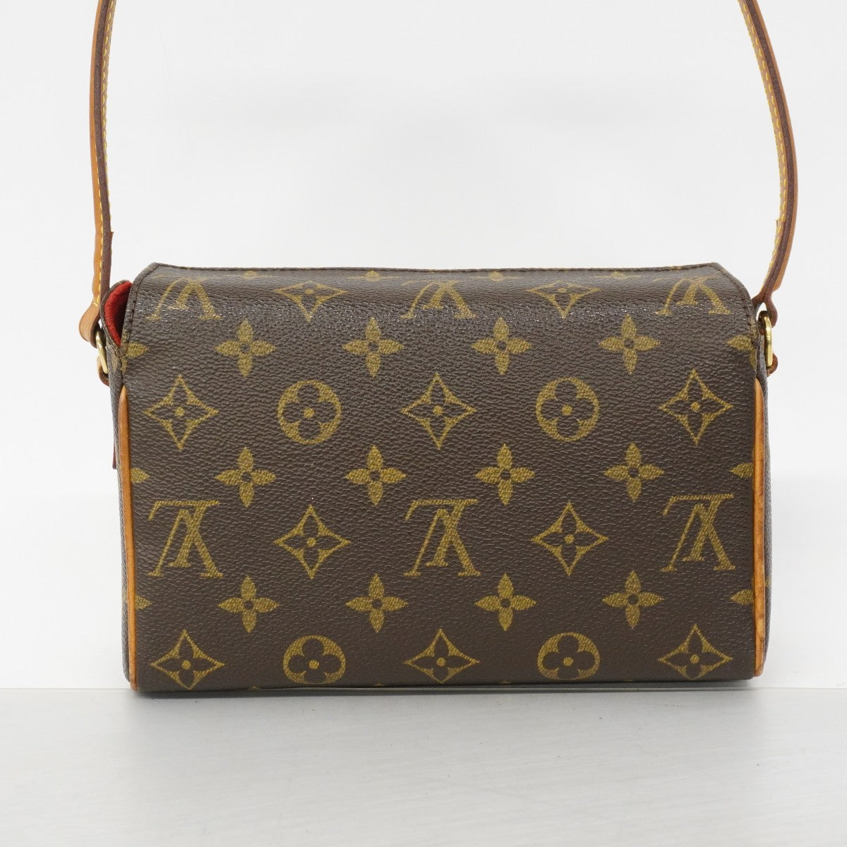 【6gd4059-k】ルイヴィトン ハンドバッグ モノグラム レシタル M51900 ブラウン【中古】レディース