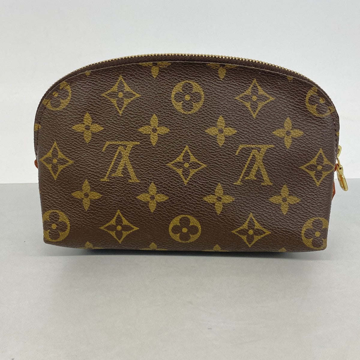 【6gd4136-k】ルイヴィトン ポーチ モノグラム ポシェットコスメティック M47515 ブラウン【中古】レディース