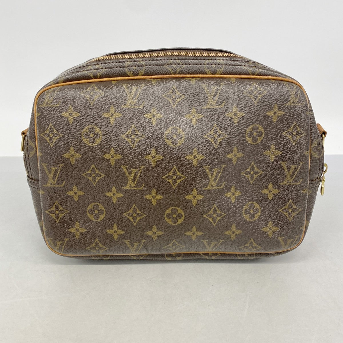 【6gd4180】ルイヴィトン ショルダーバッグ モノグラム リポーターPM M45254 ブラウン【中古】レディース