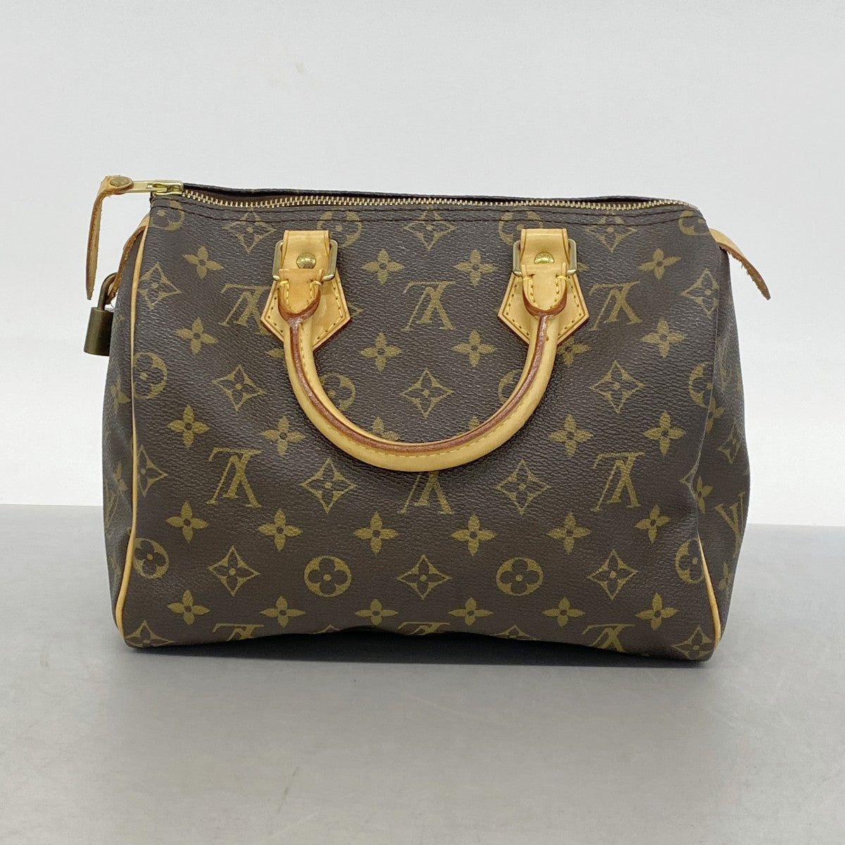 【6gd4190】ルイヴィトン ハンドバッグ モノグラム スピーディ25 M41109 ブラウン【中古】レディース