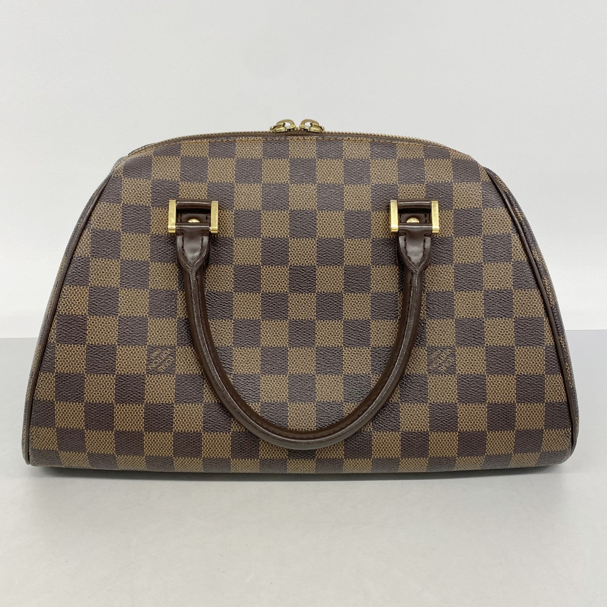 【6gd4240-h】ルイヴィトン ハンドバッグ ダミエ リベラMM N41434 エベヌ【中古】レディース