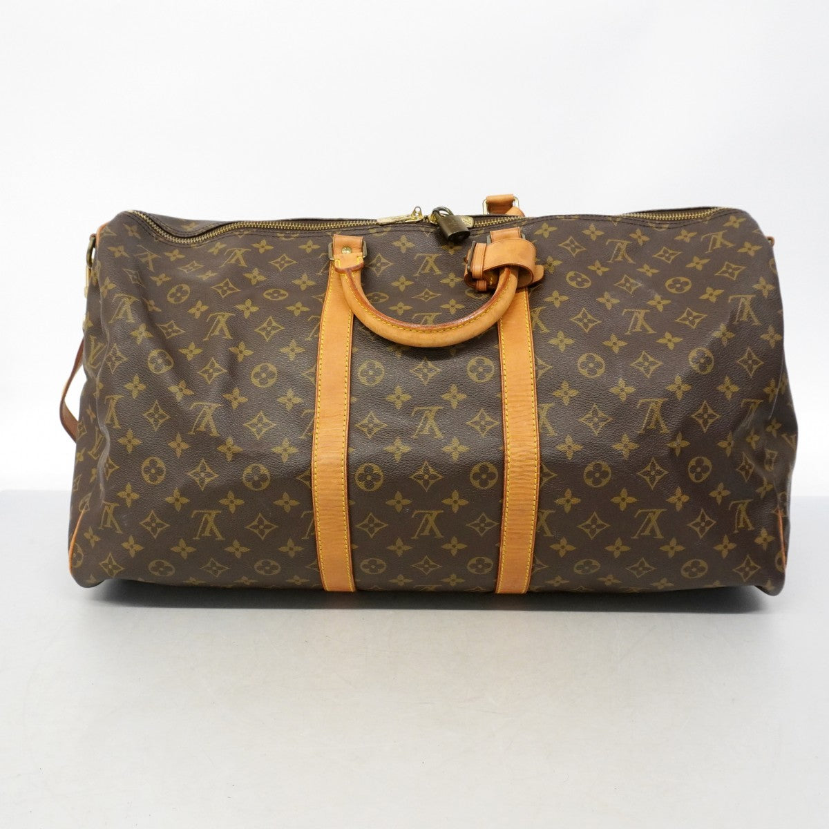 【6gd4283】ルイヴィトン ボストンバッグ モノグラム キーポルバンドリエール55 M41414 ブラウン【中古】メンズ レディース ユニセックス