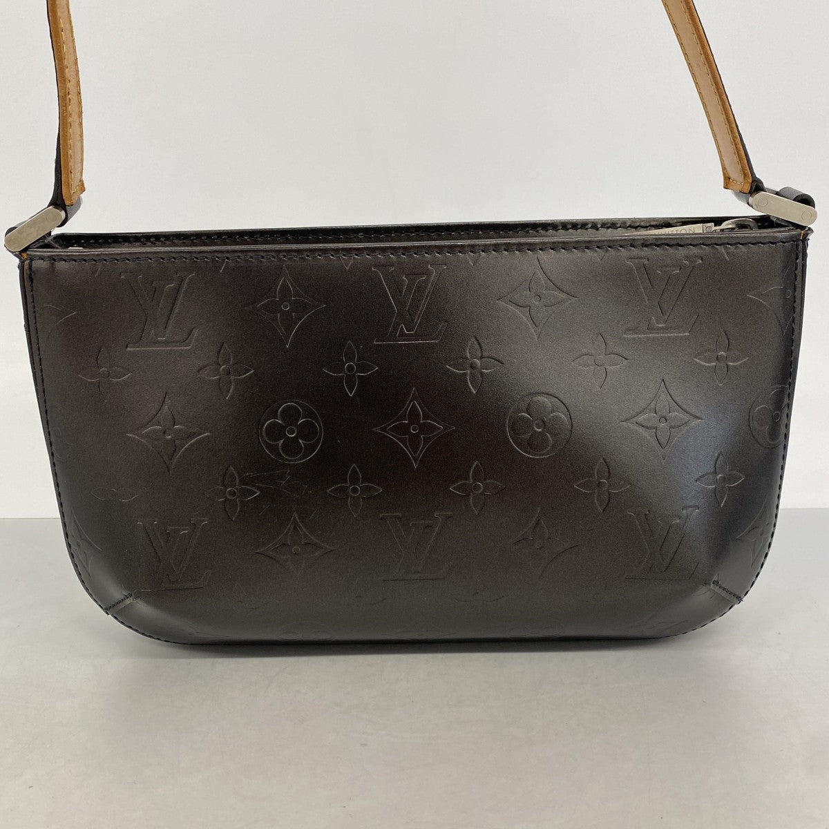 【6gd4390-k】ルイヴィトン ハンドバッグ モノグラム・マット ファウラー M55142 ノワール【中古】レディース