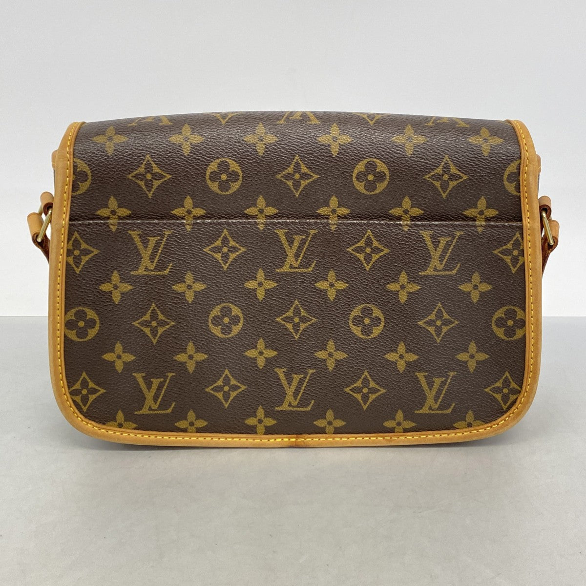 【6gd4413】ルイヴィトン ショルダーバッグ モノグラム ソローニュ M42250 ブラウン【中古】レディース