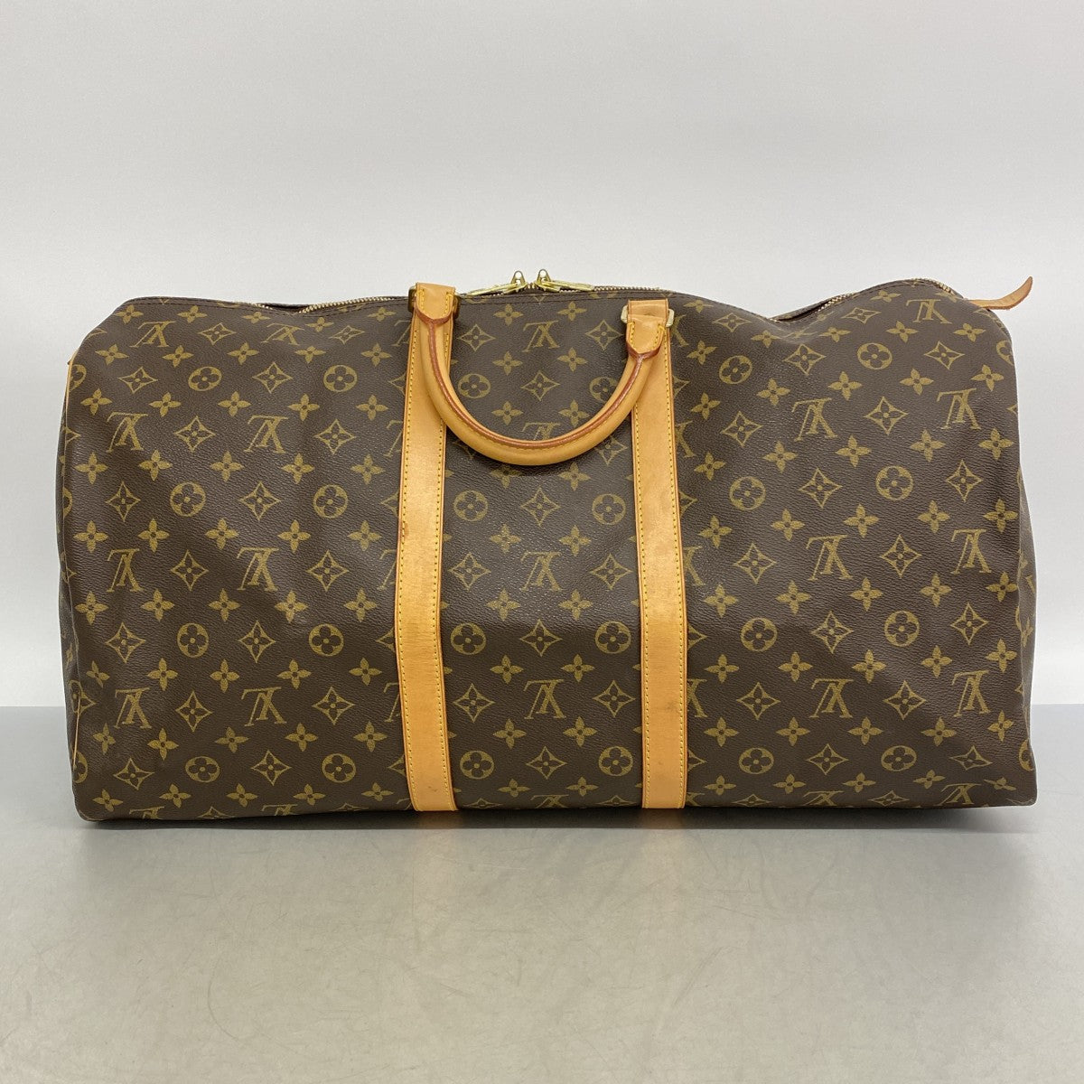【6gd4479】ルイヴィトン ボストンバッグ モノグラム キーポル55 M41414 ブラウン【中古】メンズ レディース ユニセックス
