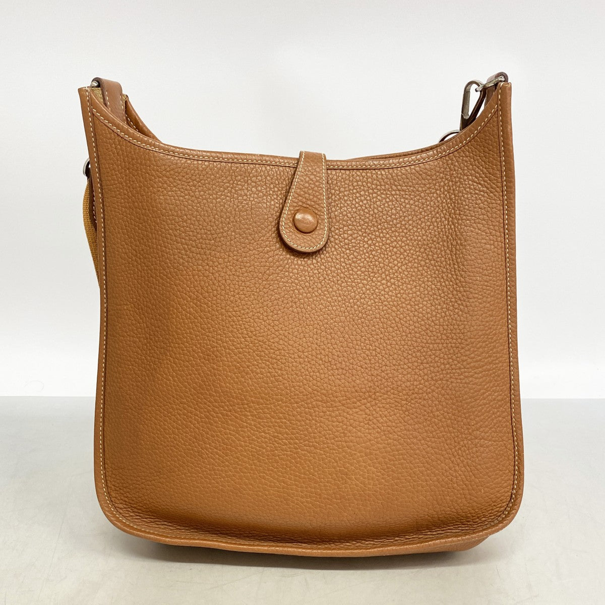 【6gd4590】エルメス ショルダーバッグ エヴリン1PM トリヨンクレマンス ゴールド シルバー金具 □I刻印【中古】レディース