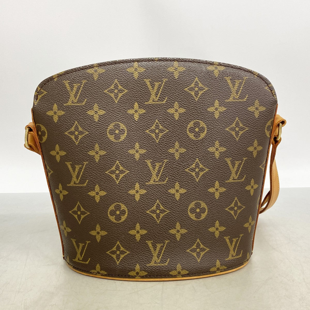 【6gd4618】ルイヴィトン ショルダーバッグ モノグラム ドルーオ M51290 ブラウン【中古】レディース
