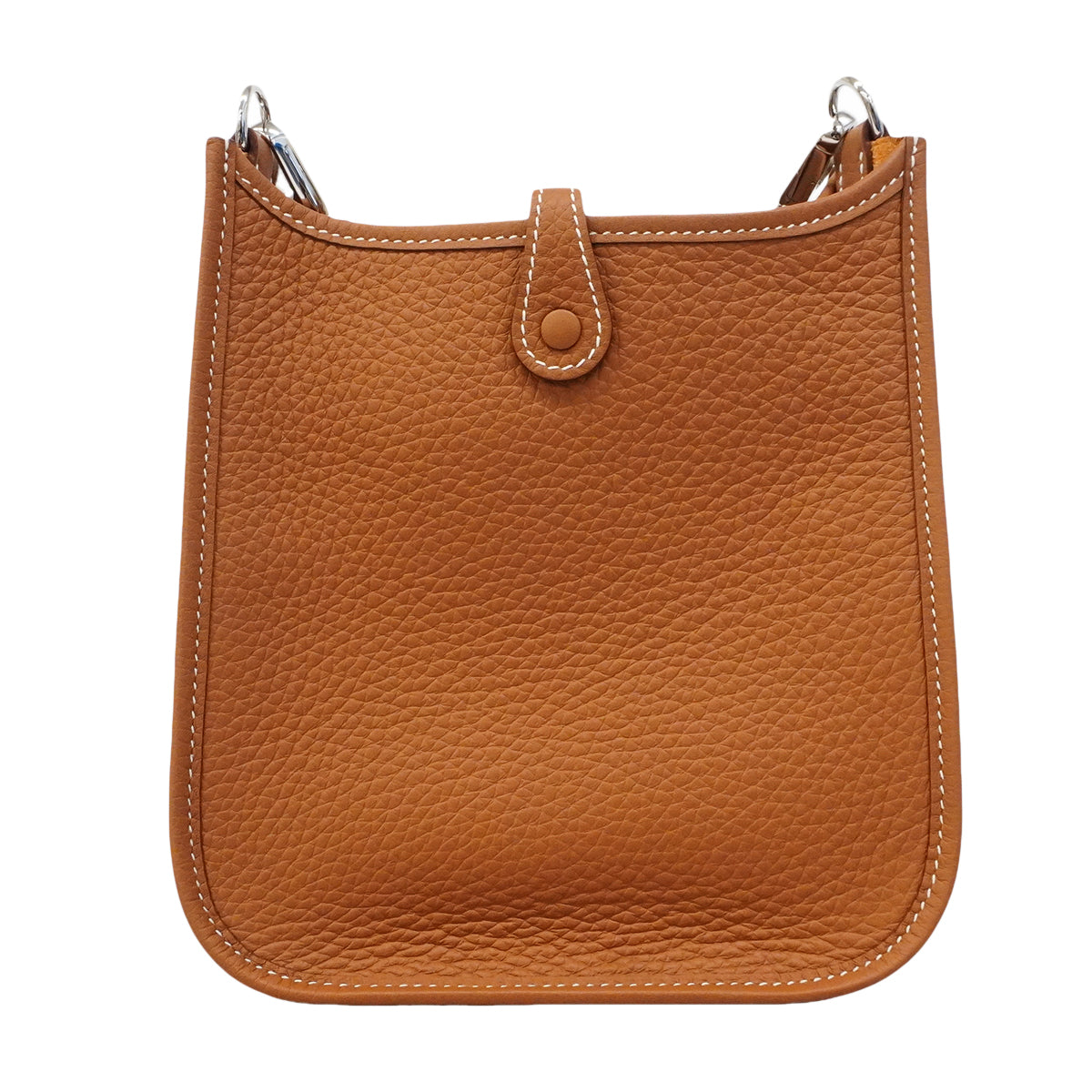 【6gd4709】エルメス ショルダーバッグ エヴリンTPM トリヨンクレマンス ゴールド シルバー金具 K刻印【中古】レディース