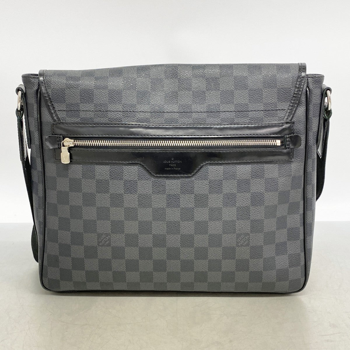 【6gd4742-k】ルイヴィトン ショルダーバッグ ダミエ・グラフィット ダニエルMM N58029 ブラック【中古】メンズ