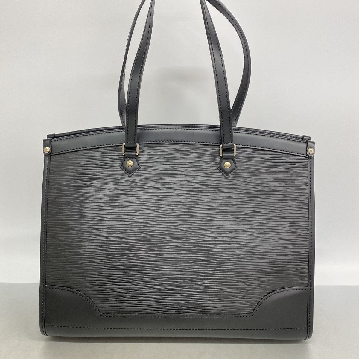 【6gd4768-k】ルイヴィトン トートバッグ エピ マドレーヌGM M59342 ノワール【中古】レディース
