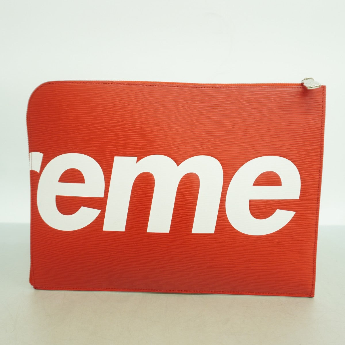 【6gd4803-k】ルイヴィトン クラッチバッグ エピ SUPREME ポシェット ジュールGM M67722 レッド【中古】レディース