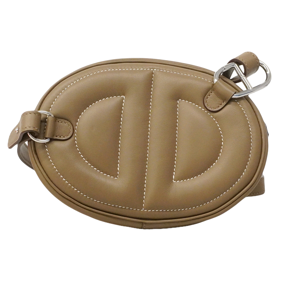 【6gd4858】エルメス ショルダーバッグ インザループ スイフト エトゥープ シルバー金具 B刻印【中古】レディース
