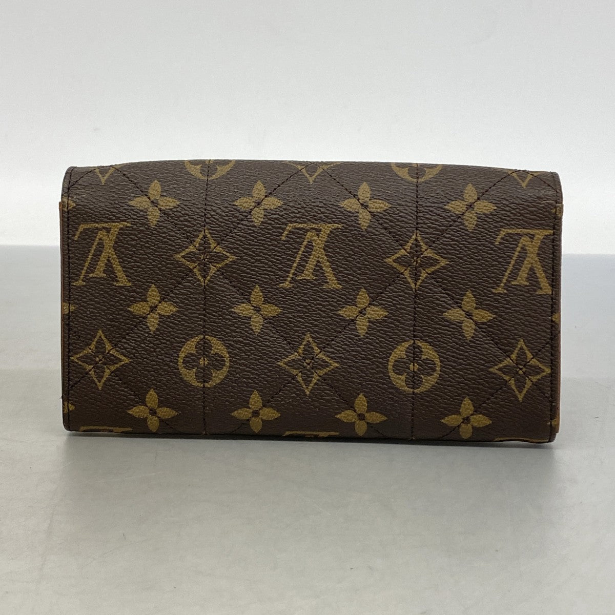 【6gd4868】ルイヴィトン 長財布 モノグラム・エトワール ポルトフォイユサラ M66556 ブラウン【中古】レディース