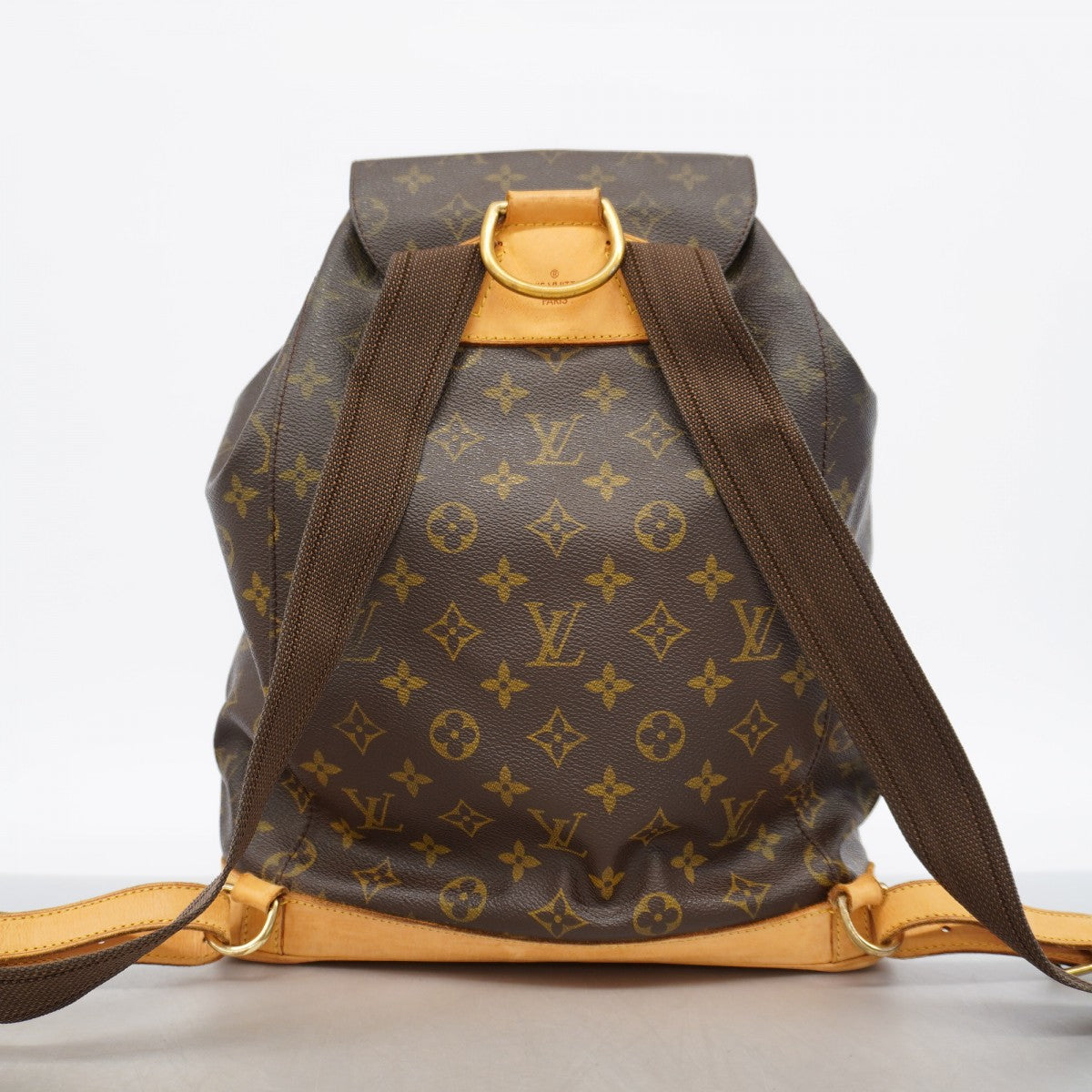 【6gd4873】ルイヴィトン リュック・デイパック モノグラム モンスリGM M51135 ブラウン【中古】レディース