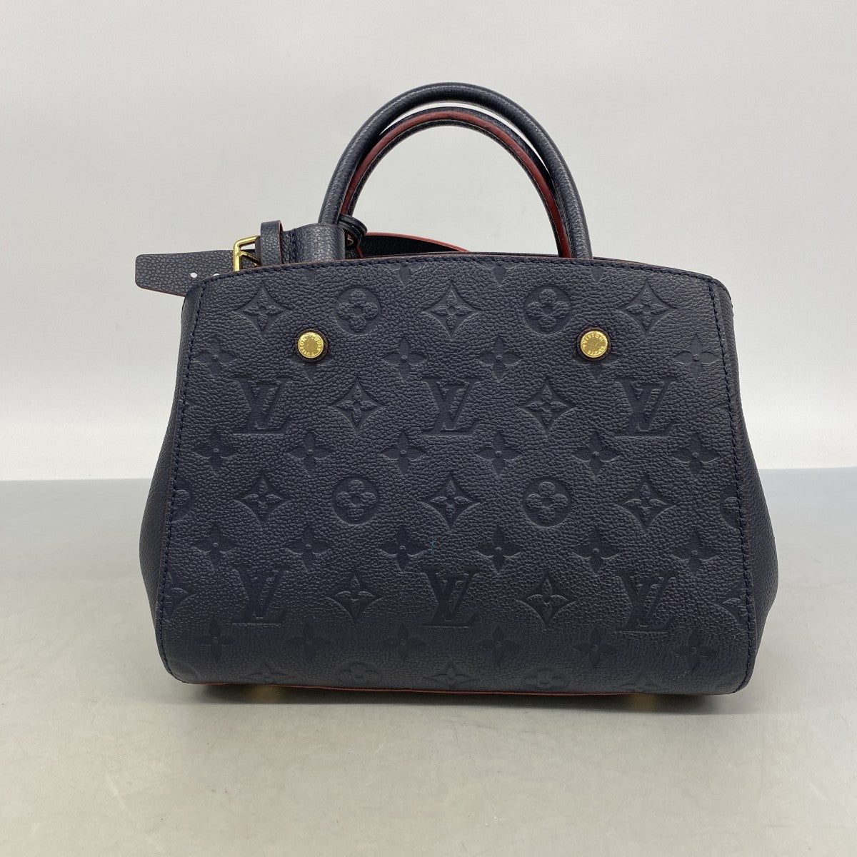 【6gd4913】ルイヴィトン ハンドバッグ モノグラム・アンプラント モンテーニュBB M42747 マリーヌルージュ 2wayバッグ【中古】レディース