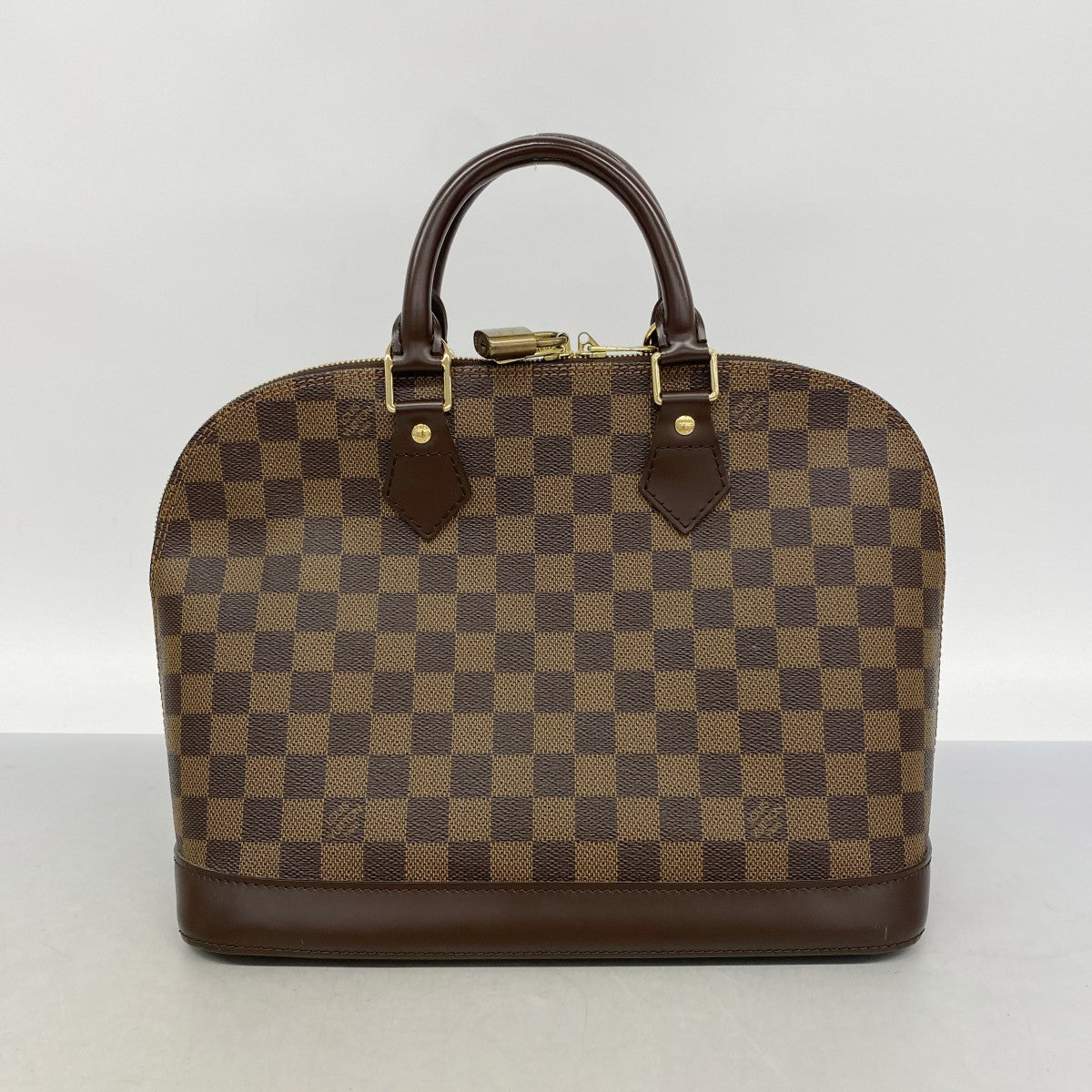 【6gd4916】ルイヴィトン ハンドバッグ ダミエ アルマ N51131 エベヌ【中古】レディース