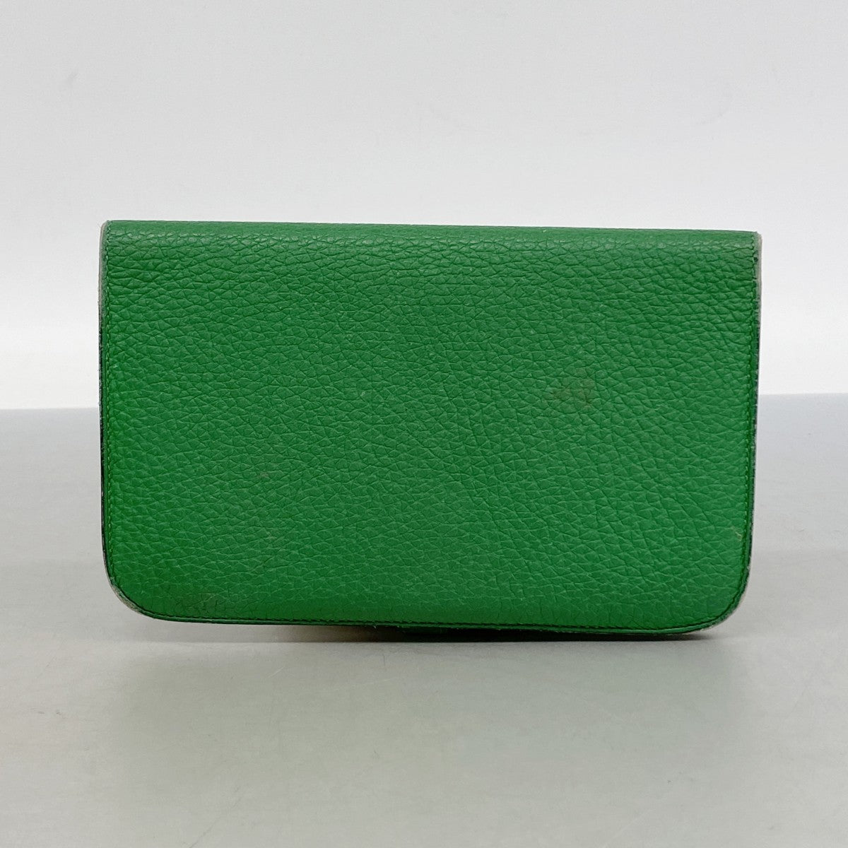 【6gd4944】エルメス 長財布 ドゴンGM トゴ バンブー シルバー金具 □R刻印【中古】メンズ レディース ユニセックス