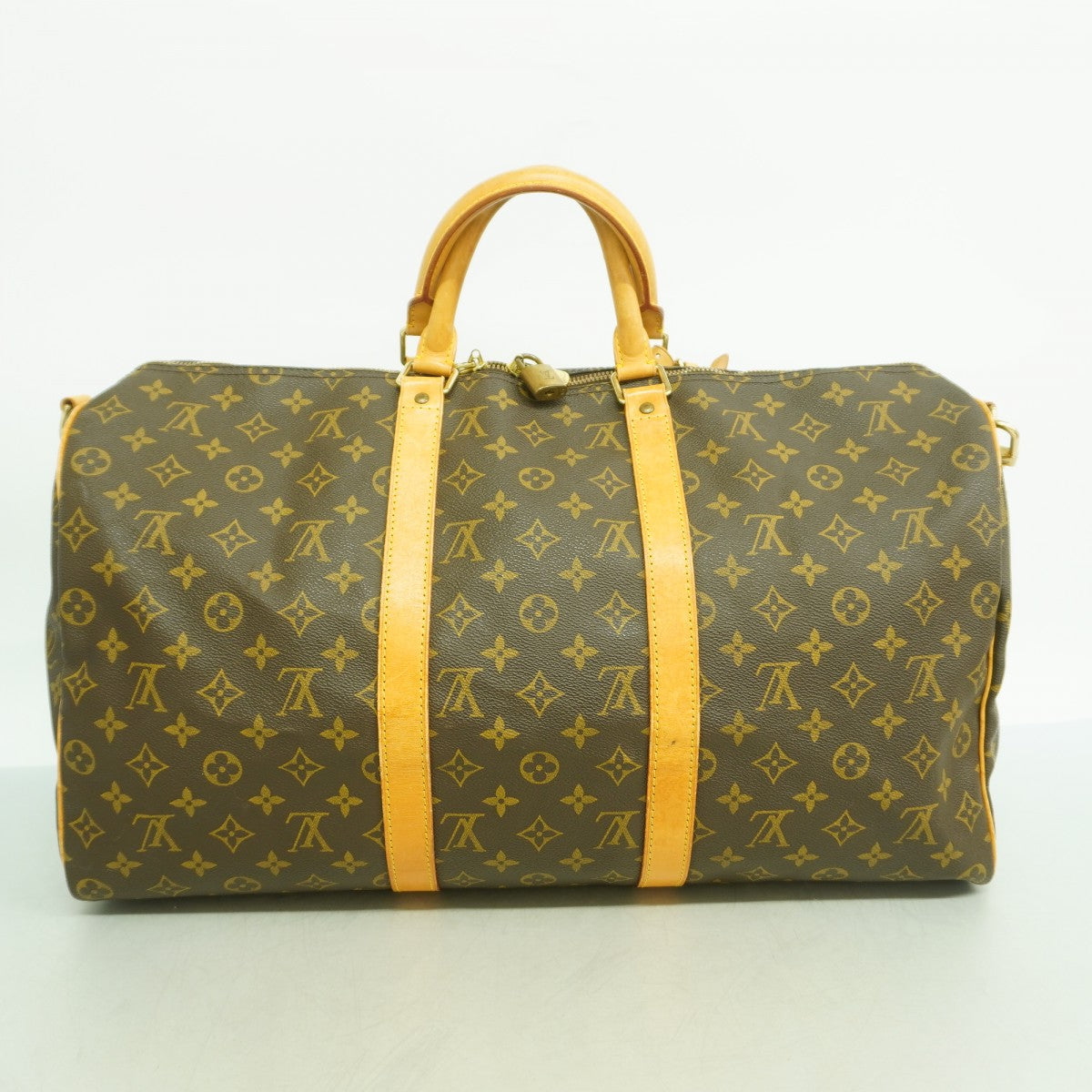 【6gd5012】ルイヴィトン ボストンバッグ モノグラム キーポルバンドリエール50 M41416 ブラウン【中古】メンズ レディース ユニセックス