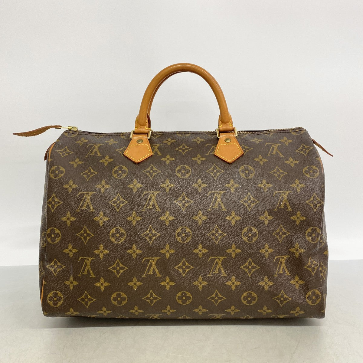 【6gd5026】ルイヴィトン ハンドバッグ モノグラム スピーディ35 M41107 ブラウン【中古】レディース