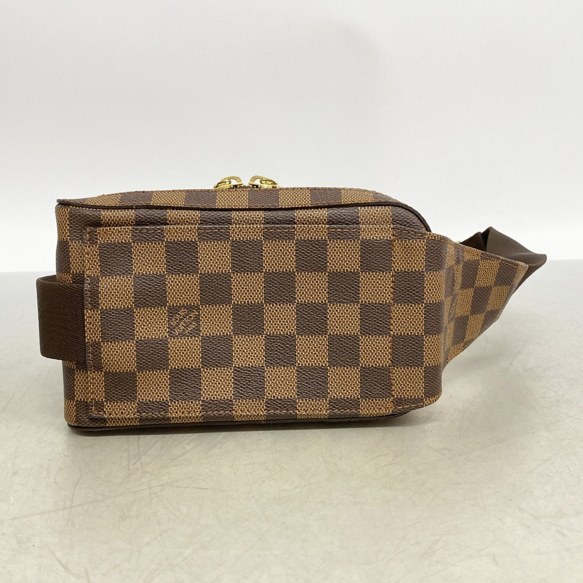 【6gd5053】ルイヴィトン ボディバッグ ダミエ ジェロニモス N51994 エベヌ【中古】メンズ