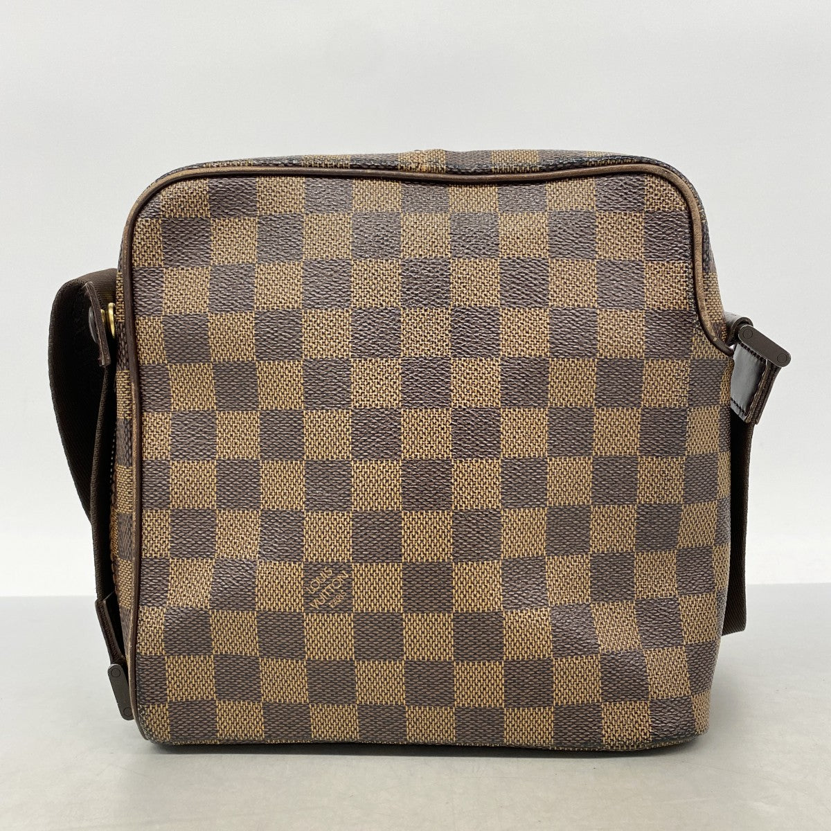 【6gd5076-h】ルイヴィトン ショルダーバッグ ダミエ オラフPM N41442 エベヌ【中古】レディース