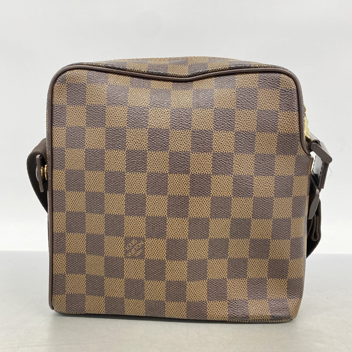 【6gd5081-h】ルイヴィトン ショルダーバッグ ダミエ オラフPM N41442 エベヌ【中古】レディース