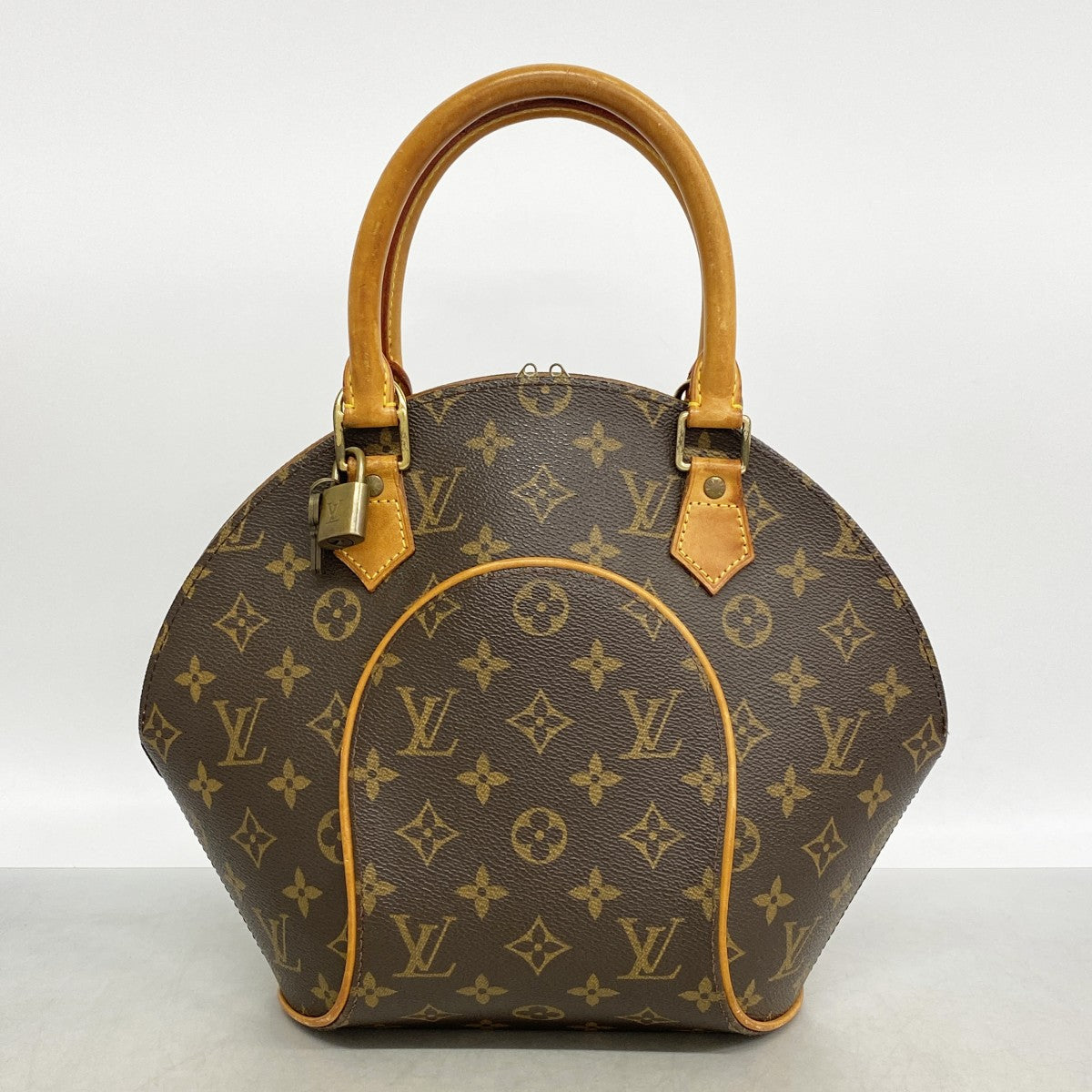 【6gd5122】ルイヴィトン ハンドバッグ モノグラム エリプスMM M51127 ブラウン【中古】レディース