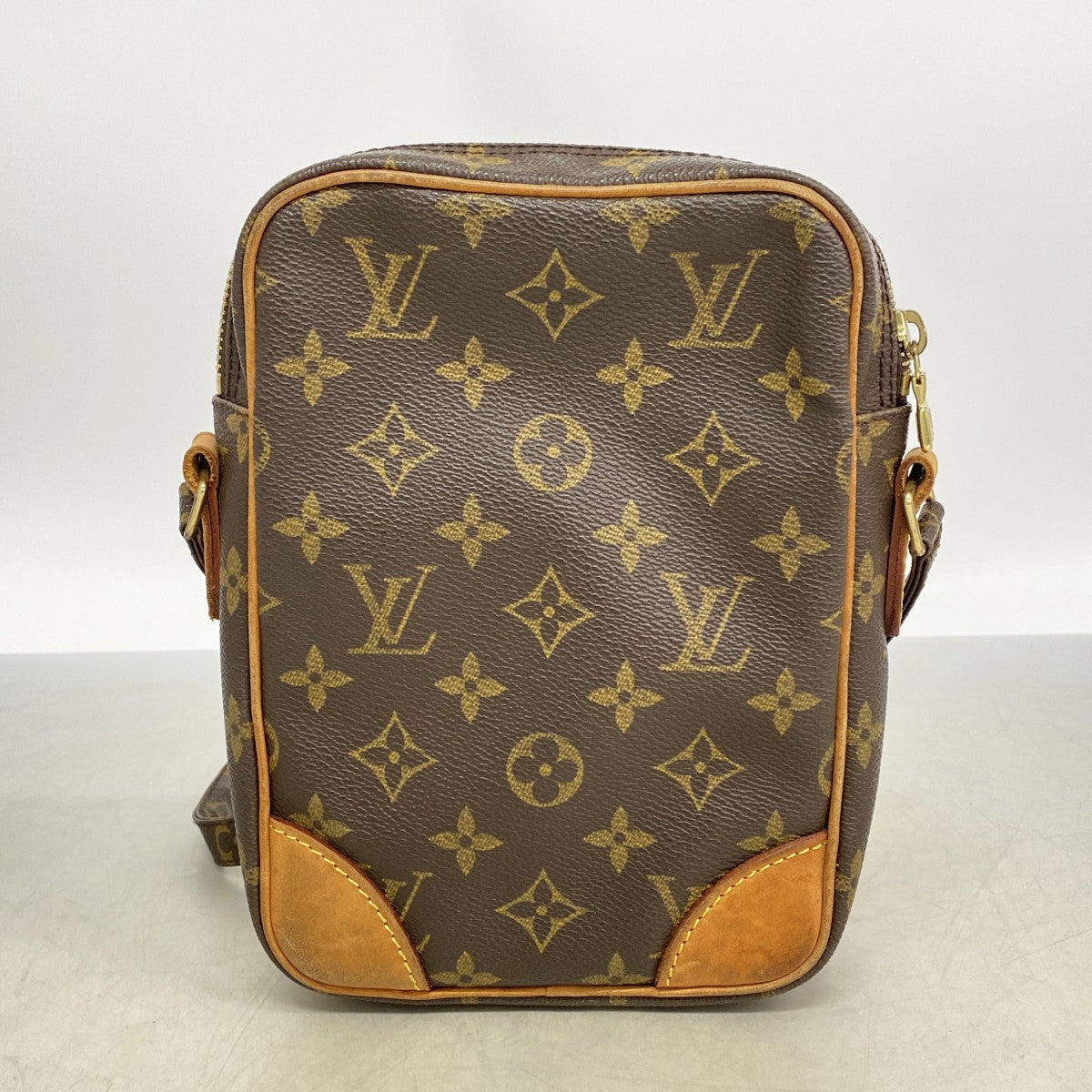 【6gd5152】ルイヴィトン ショルダーバッグ モノグラム ダヌーブ M45266 ブラウン【中古】レディース