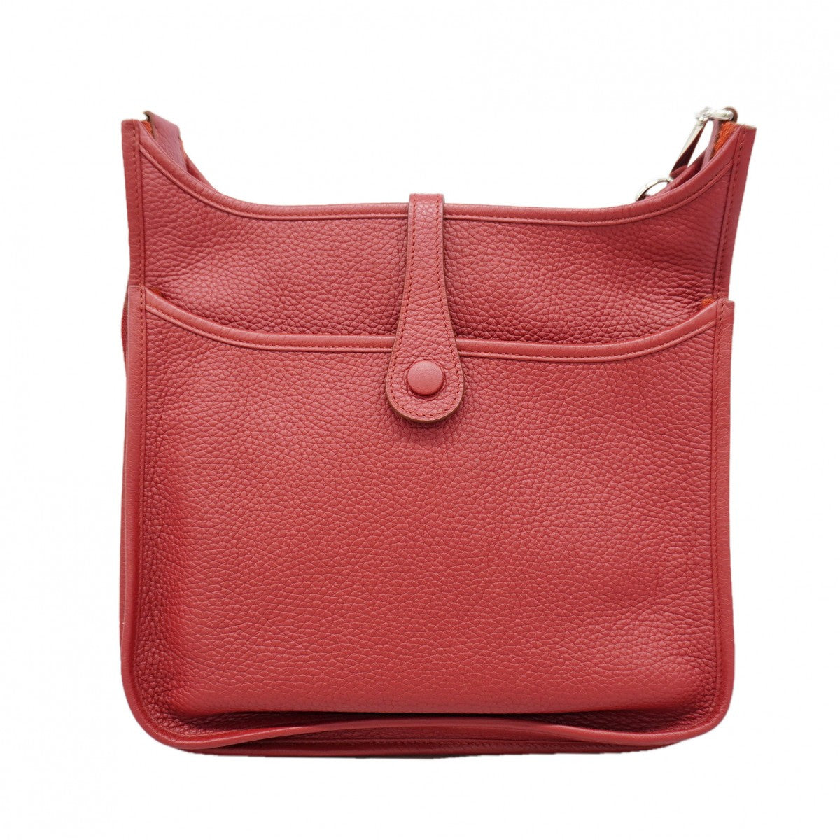 【6gd5222】エルメス ショルダーバッグ エヴリン3PM トリヨンクレマンス ローズウッド シルバー金具 □R刻印【中古】レディース